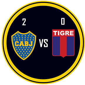 Boca 2 - Tigre 0 
