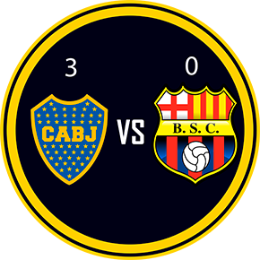 Boca 3 - Barcelona S.C. 0