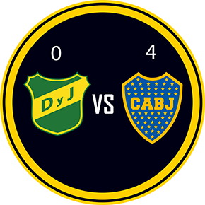 Defensa 0 - Boca 4