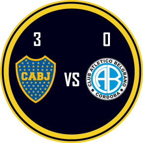 Boca 3 Belgrano 0