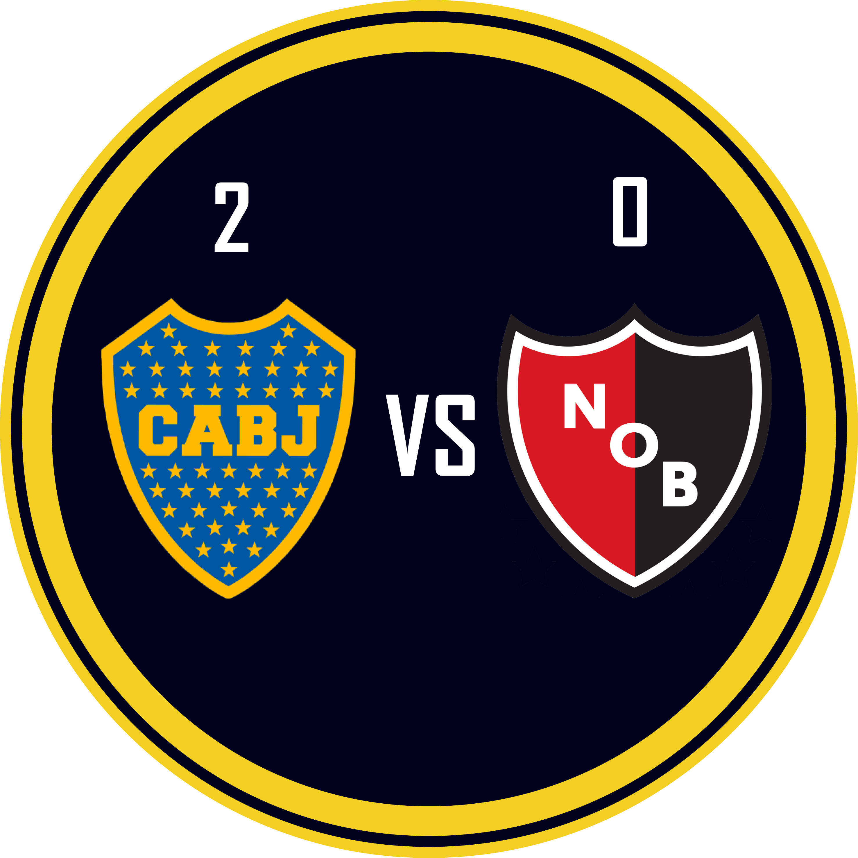 Boca 2 - Newells 0