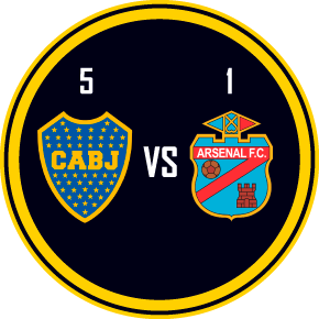 Boca 5 1 Arsenal