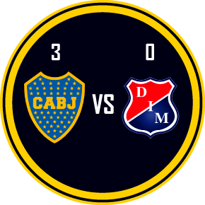 Boca 3 - Independiente de Medellin 0