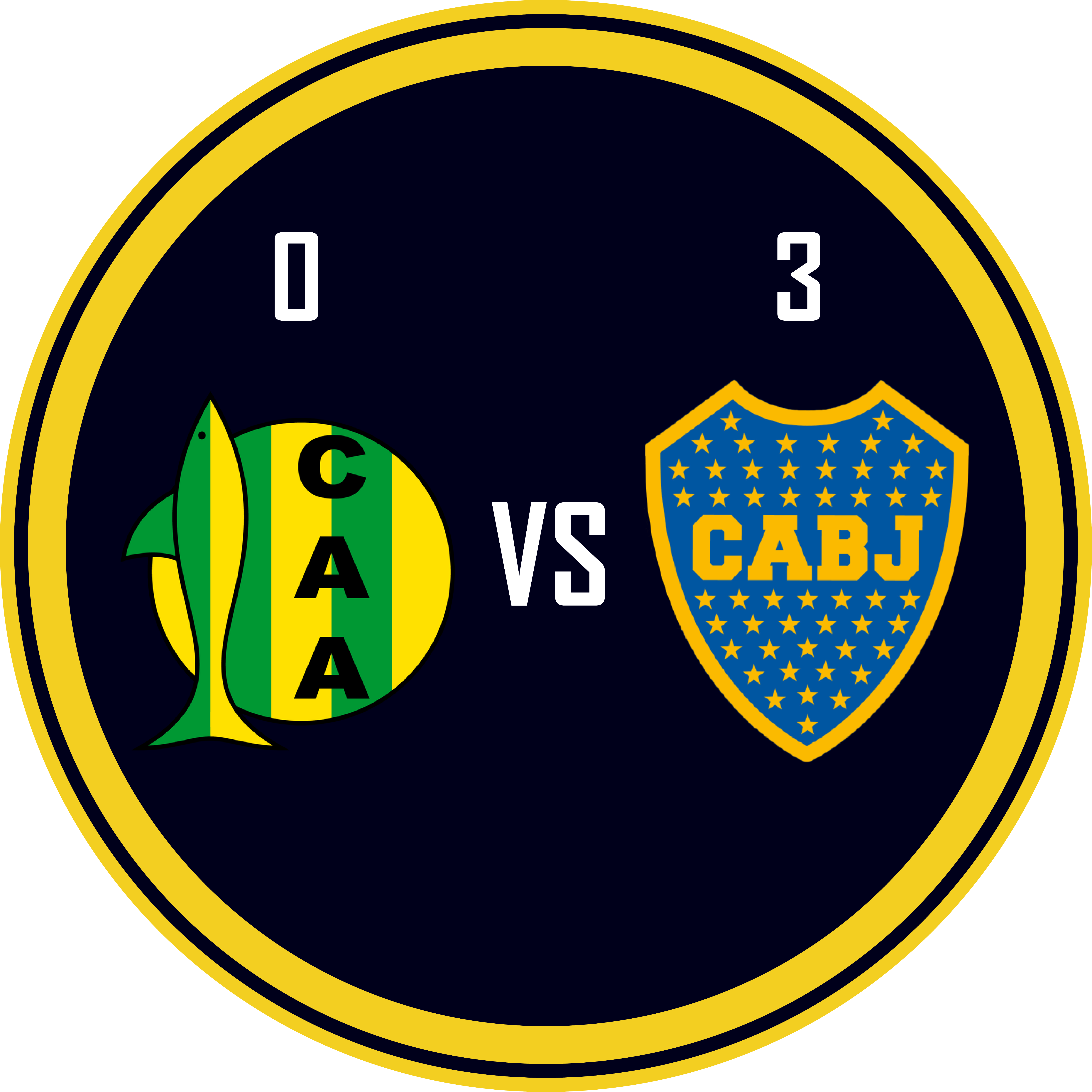 Boca 3 - Aldosivi 0
