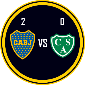 Boca 2 - Sarmiento 0