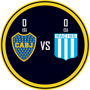 Boca 0 (6) - Racing Club - 0 (5)