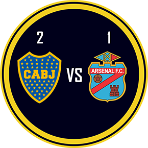 Boca 2 - Arsenal - 1