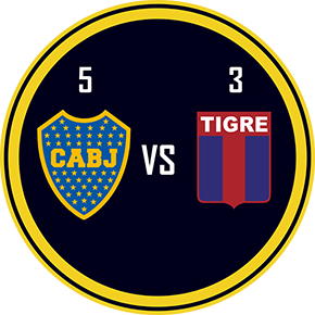 Boca 5 - Tigre - 3