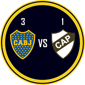 Boca 3 - Platense - 1