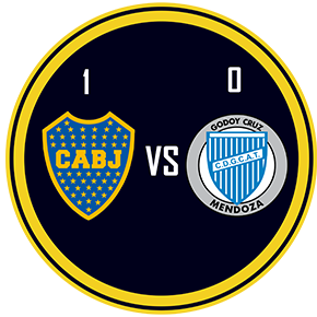 Boca 1 - Godoy Cruz - 0