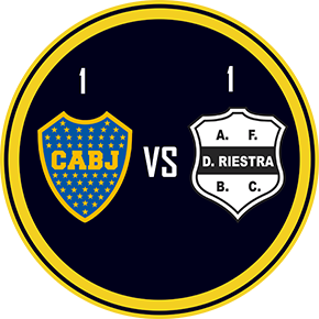 Boca 1 - Deportivo Riestra - 1