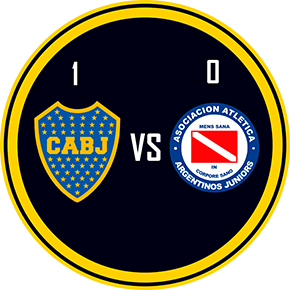 Boca 1 - Argentinos 0 