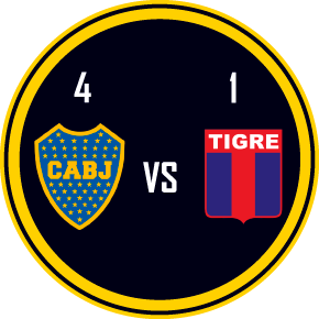 Boca 4 Tigre 1